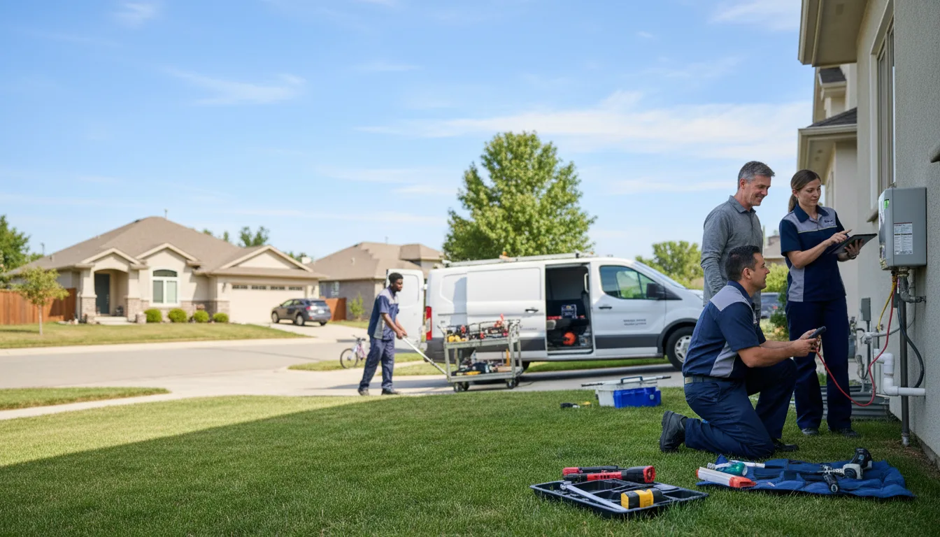 Tankless water heater service in Thompson, UT